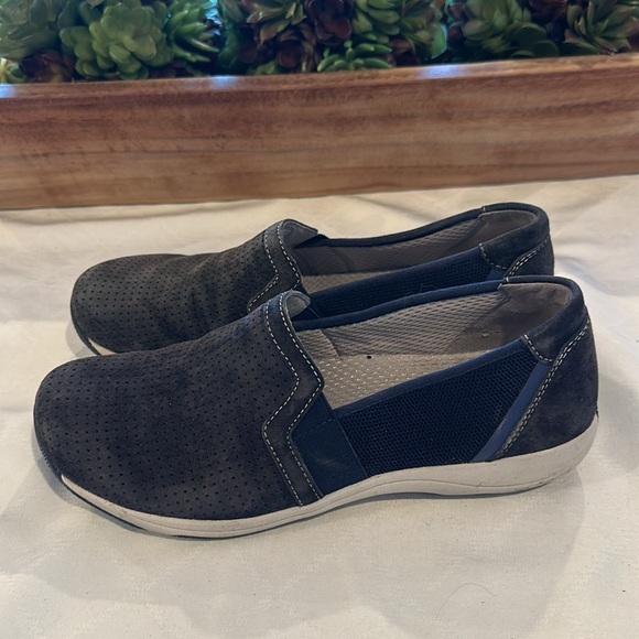 Dansko Halle Slip On Navy Sneaker shoes women’s size EU 38 - Picture 3 of 7